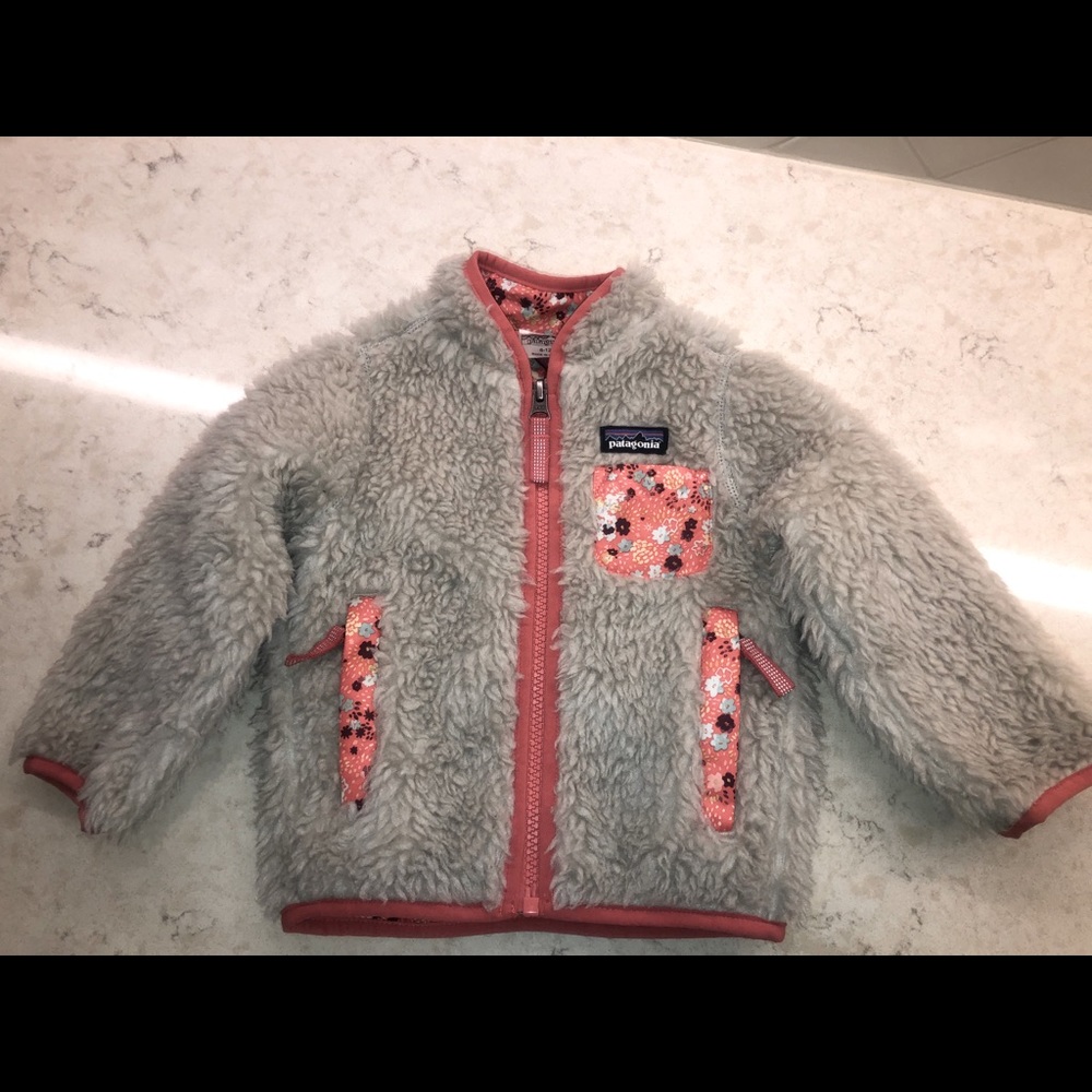 Baby Retro-X Patagonia fleece size 6-12 months